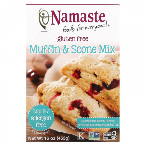 Namaste, Gluten Free Muffin Mix, 16 oz (453 g)