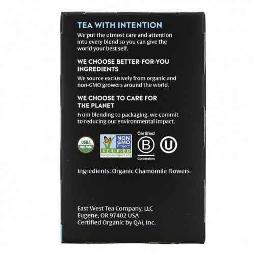 Choice Organic Teas, Herbal Tea, Organic Chamomile, Caffeine-Free, 16 Tea Bags, .50 oz (14 g)