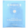 Choice Organic Teas, Herbal Tea, Organic Chamomile, Caffeine-Free, 16 Tea Bags, .50 oz (14 g)