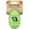 Beco Pets, Beco Pocket, экологичный диспенсер для пакетов, зеленый, 1 пакет Beco Pocket, 15 пакетиков