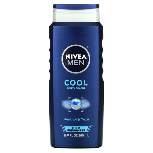 Nivea, Мужское гель для душа, прохладное, 500 мл (16,9 жидк. Унции)