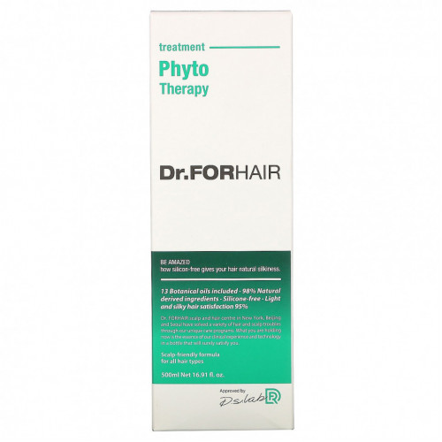 Dr.ForHair, Phyto Therapy Treatment, средство для волос, 500 мл (16,91 жидк. унций)