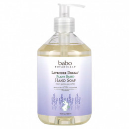 Babo Botanicals, Lavender Dream, Plant Based Hand Soap, 17.5 fl oz (520 ml)