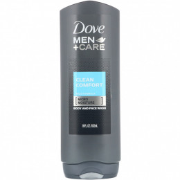 Dove, Гель для лица и тела Men+Care, аромат «Чистый комфорт», 532 мл