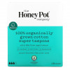 The Honey Pot Company, тампоны из 100% органического хлопка, супер, 18 шт.