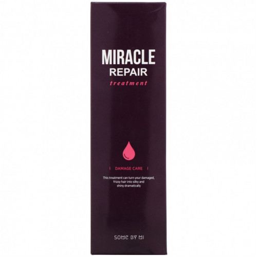 Some By Mi, Miracle Repair Treatment, средство для ухода за поврежденными волосами, 180 г