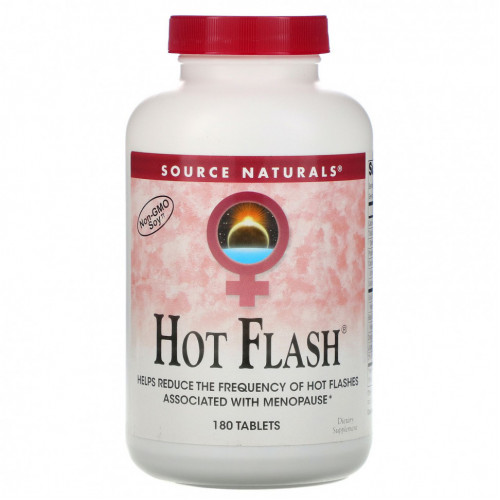 Source Naturals, Hot Flash, 180 таблеток