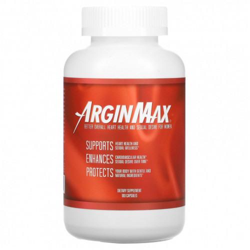 Daily Wellness Company, ArginMax для женщин, 180 капсул