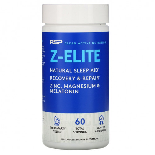 RSP Nutrition, Z-Elite, 180 Capsules