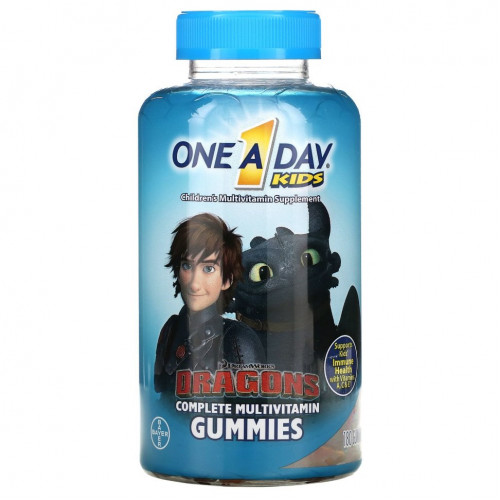 One-A-Day, Kids, Dragons, Complete Multivitamin, 180 Gummies