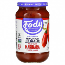 Fody, Премиальный соус для пасты Marinara, 550 г (19,4 унции)