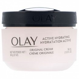 Olay, Active Hydrating, крем, оригинальный, 56 мл (2 жидк. унции)