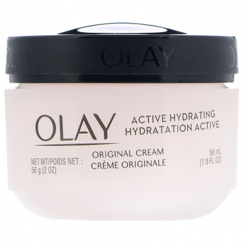 Olay, Active Hydrating, крем, оригинальный, 56 мл (2 жидк. унции)