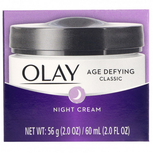 Olay, Age Defying, Classic, ночной крем, 60 мл (2 жидк. унции)