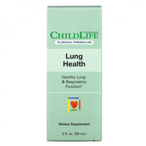 Childlife Clinicals, Lung Health, Healthy Lung & Respiratory Function , 2 fl oz (59 ml)