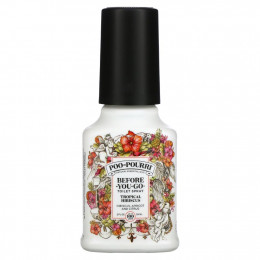 Poo-Pourri, Спрей для туалета Before-You-Go, тропический гибискус, 59 мл (2 жидк. Унции)