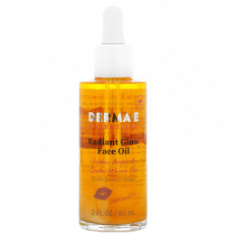 Derma E, SunKiss Alba, масло для сияния и блеска кожи лица, масла жожоба, аргана и облепихи, 60 мл (2 жидк. унции)