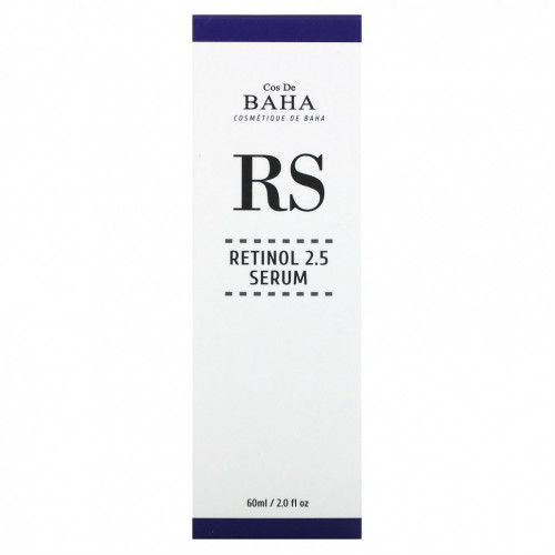 Cos De BAHA, RS Retinol 2,5, сыворотка, 60 мл (2 жидк. Унции)