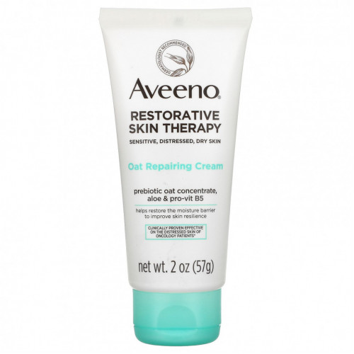 Aveeno, Restorative Skin Therapy, восстанавливающий крем с овсом, 57 г (2 унции)