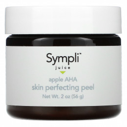 Sympli Beautiful, Juice, пилинг для улучшения состояния кожи с яблочным соком и АГК, 56 г (2 унции)