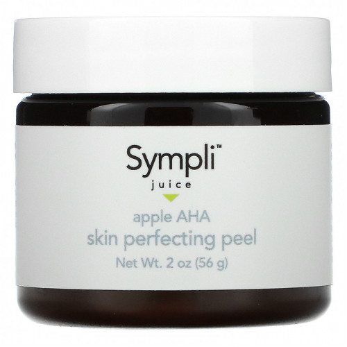 Sympli Beautiful, Juice, пилинг для улучшения состояния кожи с яблочным соком и АГК, 56 г (2 унции)