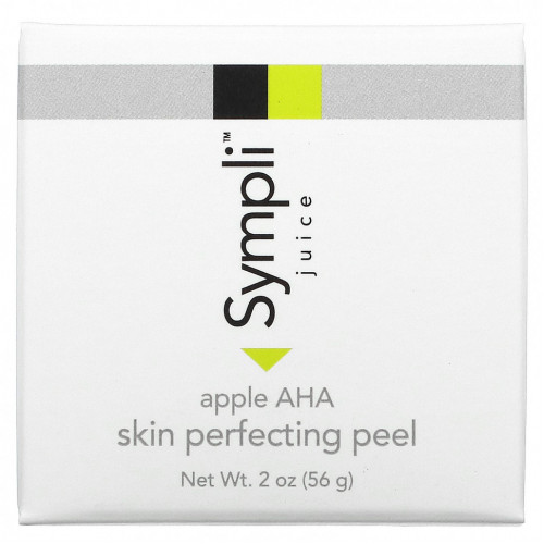 Sympli Beautiful, Juice, пилинг для улучшения состояния кожи с яблочным соком и АГК, 56 г (2 унции)