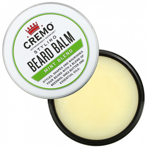 Cremo, Бальзам для укладки бороды, мятная смесь, 56 г (2 унции)