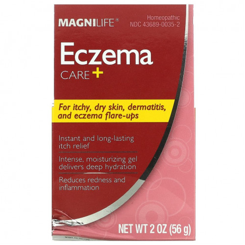 MagniLife, Eczema Care +, увлажняющий гель, 56 г (2 унции)