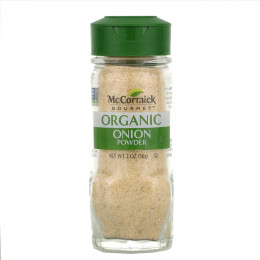 McCormick Gourmet, Organic, луковый порошок, 56 г (2 унции)