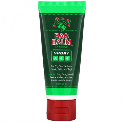 Bag Balm, Sport, увлажняющее средство для рук и тела, для сухой кожи, 2 унции