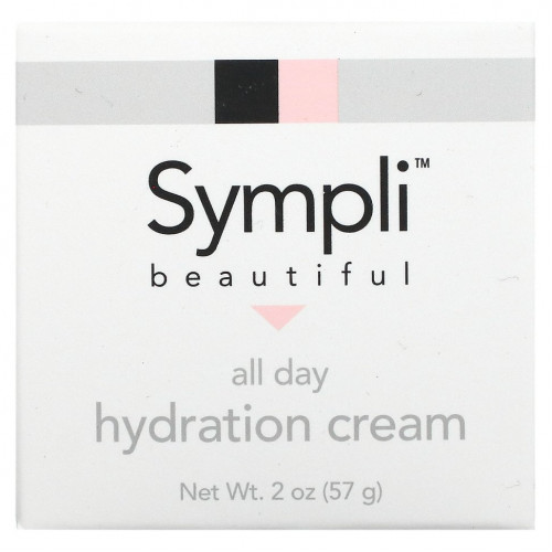 Sympli Beautiful, крем, увлажняющий кожу на протяжении всего дня, 57 г (2 унции)