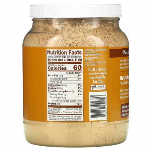 PB2 Foods, The Original, арахисовая паста в порошке, 907 г (32 унции)