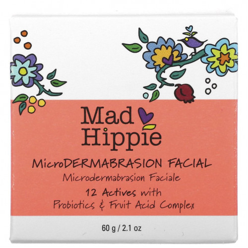 Mad Hippie, MicroDermabrasion Facial, отшелушивающее средство для лица, 60 г (2,1 унции)