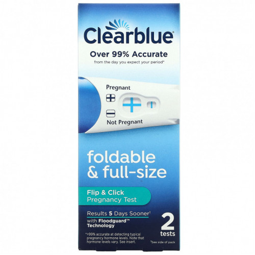 Clearblue, Тест на беременность Flip & Click, 2 теста