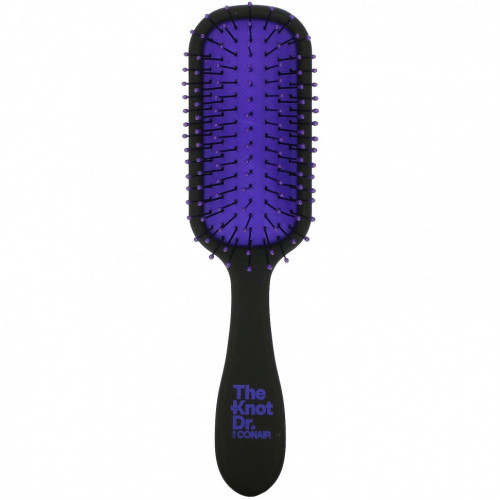 Conair, The Knot Dr., Pro Mini Wet & Dry Detangler, фиолетовый, набор из 2 предметов