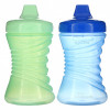 NUK, First Essentials, Fun Grips Hard Spout, Blue/Green, 12+ Months, 2 Cups 10 oz (300 ml)