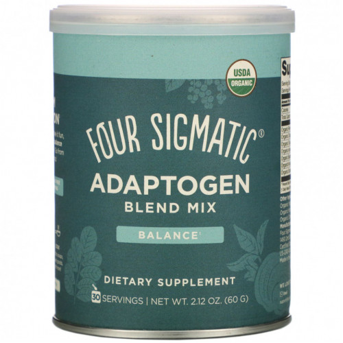 Four Sigmatic, Смесь Adaptogen Blend Mix, баланс, 2,12 унции (60 г)