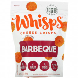 Whisps, Bacon BBQ Cheese Crisps, 2.12 oz (60 g)