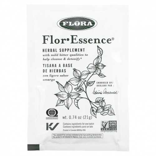 Flora, Flor Essence, мягкий детокс для всего тела, 63 г (2 1/8 унции)