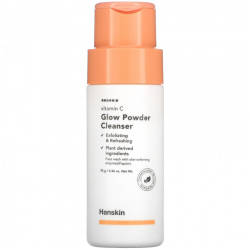 Hanskin, Vitamin C Glow Powder Cleanser, 2.46 oz (70 g)