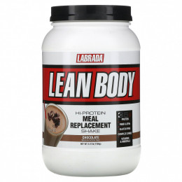 Labrada Nutrition, Lean Body, высокопротеиновый заменитель еды, шоколад, 1120 г (2,47 фунта)