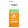 Eucerin, Oil Control, легкий солнцезащитный лосьон для лица, SPF 50, 75 мл (2,5 жидк. Унции)