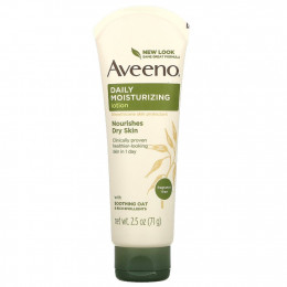 Aveeno, Увлажняющий лосьон для ежедневного применения, без отдушек, 71 г (2,5 унции)