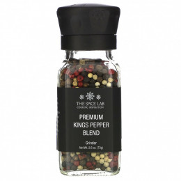 The Spice Lab, Premium Kings Pepper, измельчитель, 73 г (2,6 унции)