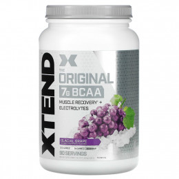 Xtend, The Original, 7 г аминокислот с разветвленной цепью (BCAA), со вкусом винограда, 1,22 кг (2,68 фунта)