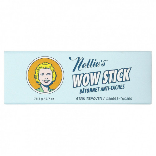 Nellie's, Wow Stick, пятновыводитель, 76,5 г (2,7 унции)