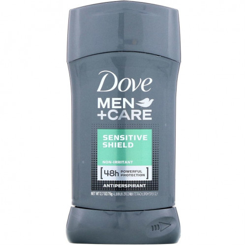 Dove, Men + Care, дезодорант-антиперспирант, Sensitive Shield, 76 г (2,7 унции)