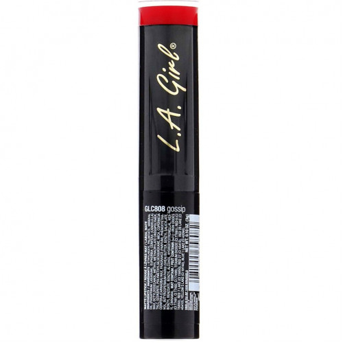 L.A. Girl, Губная помада Matte Flat Velvet Lipstick, оттенок Gossip, 3 г