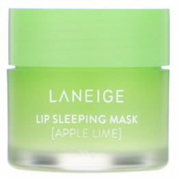 Laneige, ночная маска для губ, яблочно-лаймовый аромат, 20 г