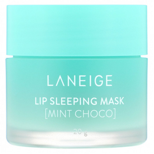 Laneige, ночная маска для губ, с ароматом мяты и шоколада, 20 г